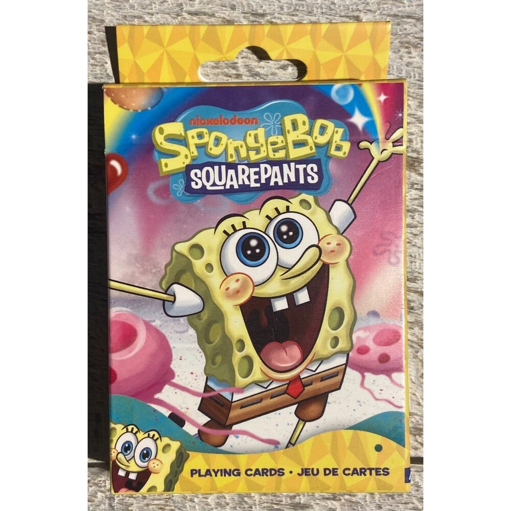 Spongebob Squarepants Playing Cards Complete Deck 52 + 2 Jokers Aquarius PC028